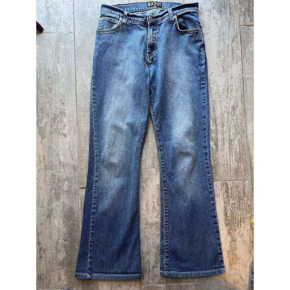 DOLCE & GABBANA BASIC Vintage Blue JEANS Straight Bootcut Designer 28 x 30 D & G